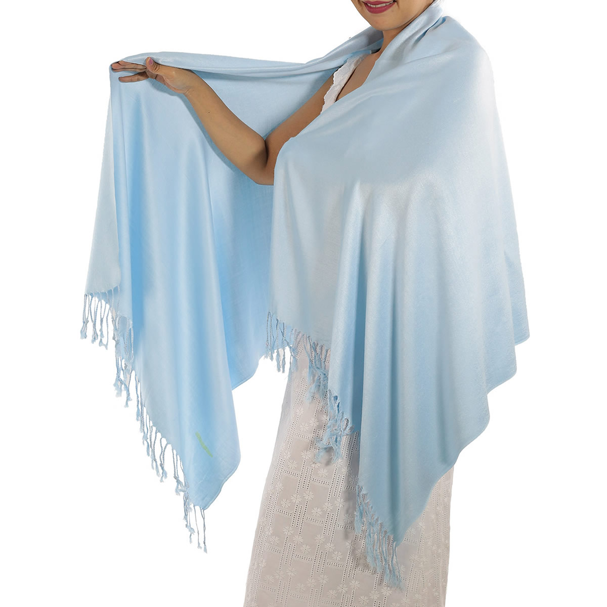 Baby Blue Pashmina