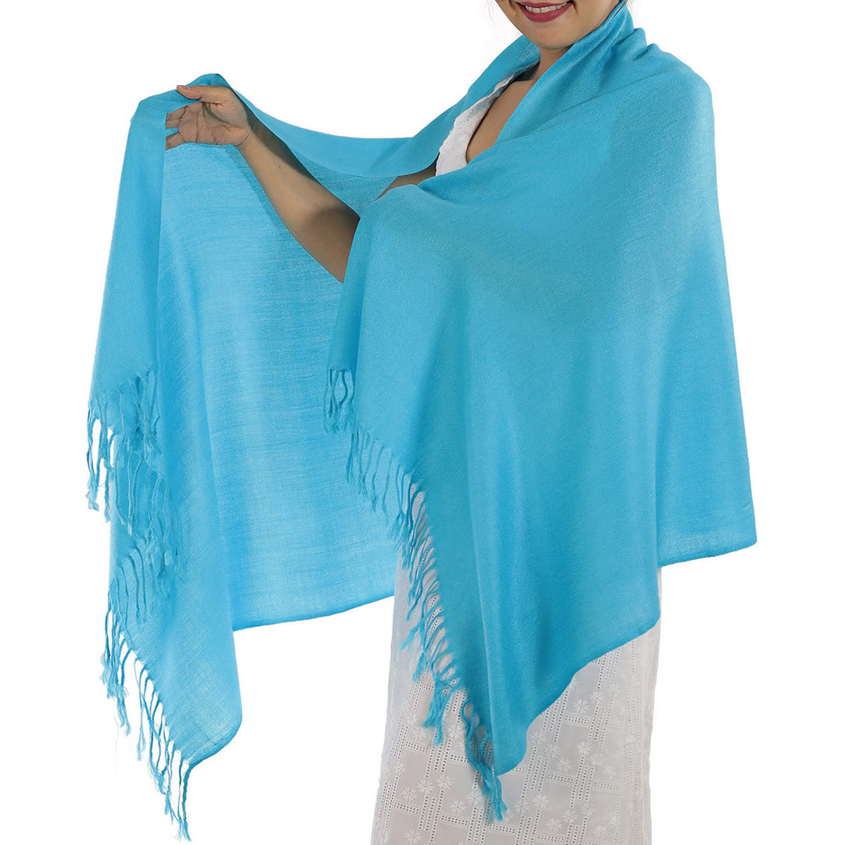Light Blue Pashmina