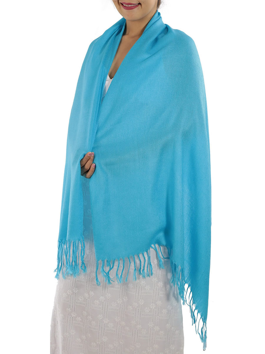 Light Blue Pashmina