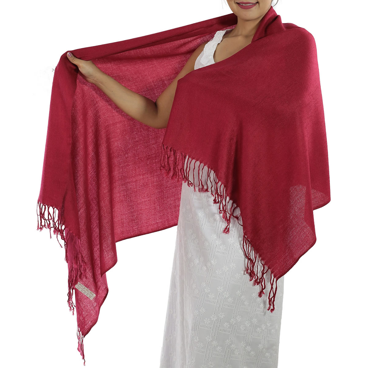 Red Pashmina